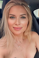 Ukrainian mail order bride Iryna from Sofia with blonde hair and green eye color - image 2