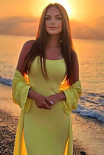 Ukrainian mail order bride Natalia from Kyiv with brunette hair and green eye color - image 2