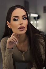 Ukrainian mail order bride Rozalia from Kyiv with black hair and brown eye color - image 2