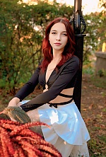 Ukrainian mail order bride Viktoriia from Cherkasy with red hair and green eye color - image 6