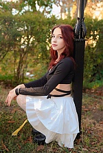 Ukrainian mail order bride Viktoriia from Cherkasy with red hair and green eye color - image 5
