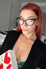 Ukrainian mail order bride Kateryna from Poltava with red hair and grey eye color - image 8