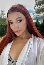 Ukrainian mail order bride Kateryna from Poltava with red hair and grey eye color - image 7