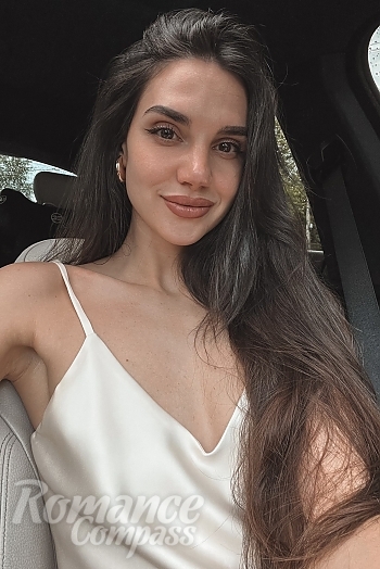 Ukrainian mail order bride Kateryna from Zaporizhzhya with black hair and brown eye color - image 1