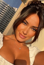 Ukrainian mail order bride Diana from Madrid with brunette hair and green eye color - image 7