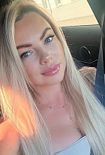 Ukrainian mail order bride Daria from Kharkiv with blonde hair and blue eye color - image 2