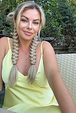 Ukrainian mail order bride Daria from Kharkiv with blonde hair and blue eye color - image 7