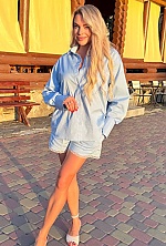 Ukrainian mail order bride Daria from Kharkiv with blonde hair and blue eye color - image 3