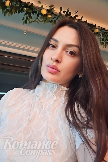 Ukrainian mail order bride Kateryna from Dnipro with brunette hair and brown eye color - image 1