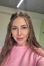 Ukrainian mail order bride Kristina from Kyiv with light brown hair and brown eye color - image 3