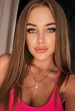 Ukrainian mail order bride Alina from Kyiv with blonde hair and blue eye color - image 3