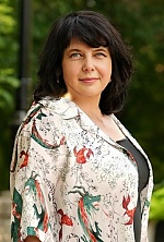 Ukrainian mail order bride Iryna from Winnipeg with black hair and blue eye color - image 5