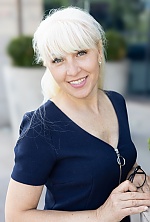 Ukrainian mail order bride Liudmyla from Zaporizhzhia with blonde hair and green eye color - image 6