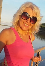 Ukrainian mail order bride Liudmyla from Zaporizhzhia with blonde hair and green eye color - image 2