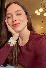 Ukrainian mail order bride Kateryna from Kyiv with brunette hair and hazel eye color - image 6