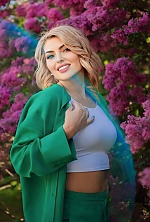 Ukrainian mail order bride Nadia from Zurich with light brown hair and green eye color - image 7