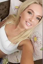 Ukrainian mail order bride Anna from Kharkiv with blonde hair and blue eye color - image 5
