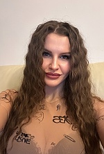 Ukrainian mail order bride Yulia from Kyiv with light brown hair and blue eye color - image 6