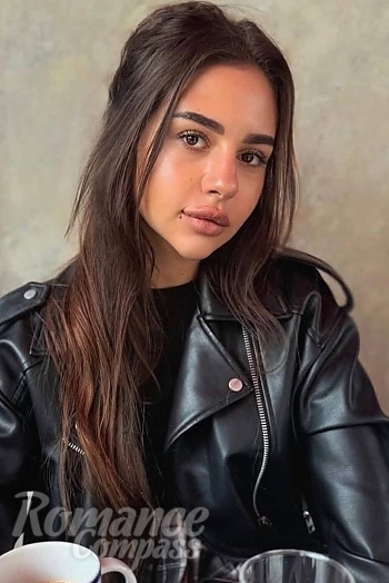 Ukrainian mail order bride Anastasia from Odesa with brunette hair and brown eye color - image 1