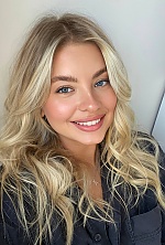 Ukrainian mail order bride Oleksandra from Odesa with blonde hair and green eye color - image 4