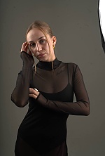 Ukrainian mail order bride Yeva from London with blonde hair and blue eye color - image 5