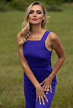 Ukrainian mail order bride Daria from Kyiv with blonde hair and blue eye color - image 5