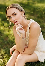 Ukrainian mail order bride Daria from Kyiv with blonde hair and blue eye color - image 8