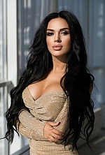 Ukrainian mail order bride Viktoria from Kyiv with black hair and brown eye color - image 2