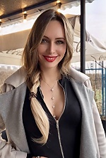 Ukrainian mail order bride Christina from Sofia with light brown hair and green eye color - image 4