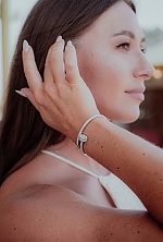 Ukrainian mail order bride Valentyna from Saint-Tropez with brunette hair and brown eye color - image 7