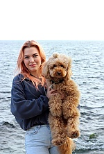 Ukrainian mail order bride Nataliya from Odesa with auburn hair and blue eye color - image 8