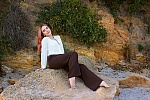 Ukrainian mail order bride Nataliya from Odesa with auburn hair and blue eye color - image 17
