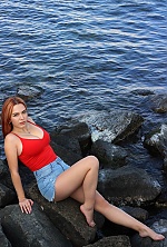 Ukrainian mail order bride Nataliya from Odesa with auburn hair and blue eye color - image 10