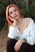 Ukrainian mail order bride Nataliya from Odesa with auburn hair and blue eye color - image 12