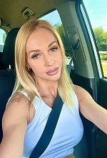 Ukrainian mail order bride Victoria from Dnipro with blonde hair and grey eye color - image 12