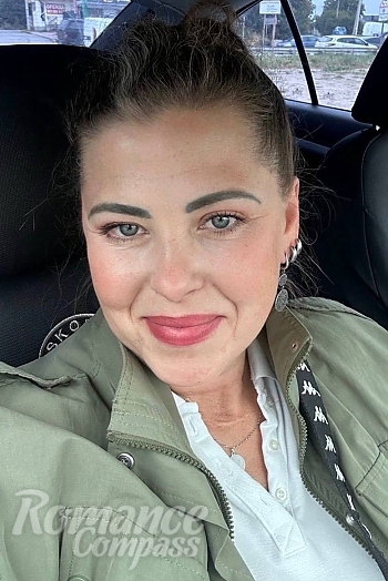 Ukrainian mail order bride Larisa from Warsaw with blonde hair and grey eye color - image 1