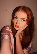 Ukrainian mail order bride Sofiia from Hangzhou with red hair and blue eye color - image 4