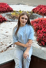 Ukrainian mail order bride Bohdana from Ivano-Frankivsk with light brown hair and blue eye color - image 7
