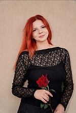 Ukrainian mail order bride Daryna from Cherkasy with red hair and brown eye color - image 4