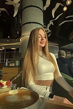 Ukrainian mail order bride Hanna from Turin with blonde hair and blue eye color - image 2