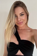 Ukrainian mail order bride Olga from Lisbon with blonde hair and blue eye color - image 2