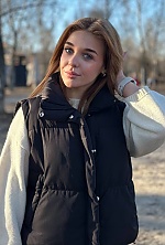 Ukrainian mail order bride Anhelika from Prague with blonde hair and blue eye color - image 7