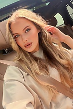 Ukrainian mail order bride Tetiana from Warsaw with blonde hair and grey eye color - image 3