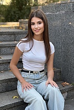 Ukrainian mail order bride Yevheniia from Ivano-Frankivsk with light brown hair and brown eye color - image 6
