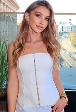 Ukrainian mail order bride Oksana from Ivano-Frankivsk with blonde hair and blue eye color - image 2