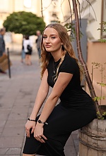 Ukrainian mail order bride Polina from Dubliany with blonde hair and blue eye color - image 5