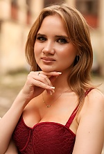 Ukrainian mail order bride Iryna from Dubliany with blonde hair and blue eye color - image 8