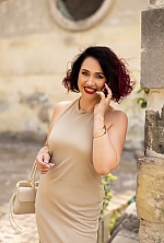 Ukrainian mail order bride Liudmyla from Lviv with red hair and blue eye color - image 7