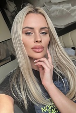 Ukrainian mail order bride Ilona from Kharkiv with blonde hair and blue eye color - image 2