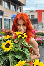Ukrainian mail order bride Natalia from Kyiv with red hair and blue eye color - image 17